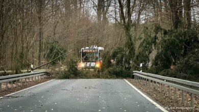 Sturmtief zog über Bernau und die Region - Zum Glück nur wenige Feuerwehreinsätze