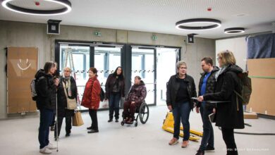 Sparkassen-Arena Bernau auf dem Prüfstand der Barrierefreiheit