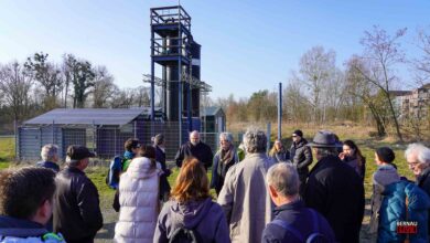 Unterwegs für mehr Klimaschutz mit Minister Axel Vogel in Bernau