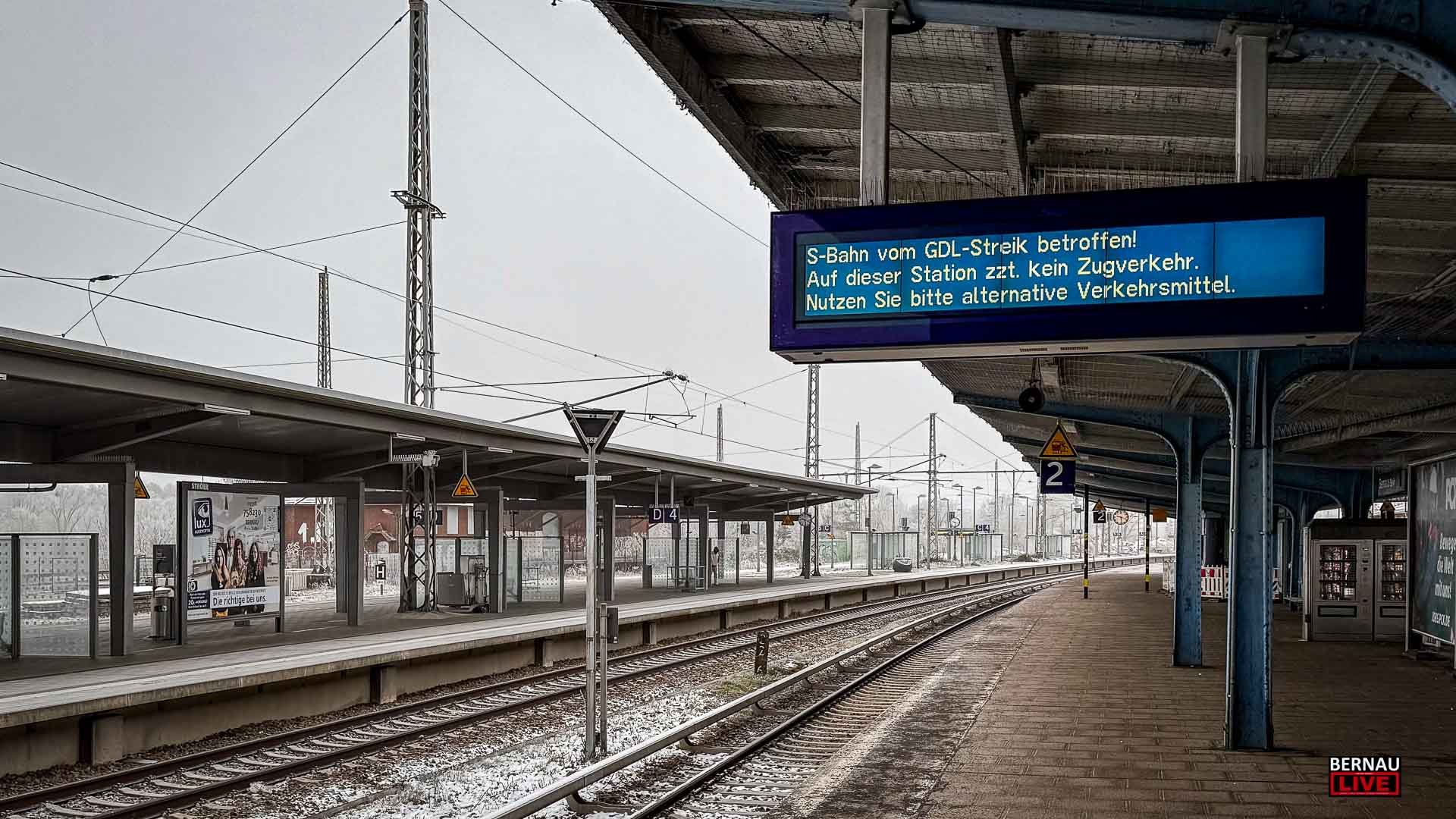GDL kündigt erneut Arbeitsniederlegungen bei der Bahn an