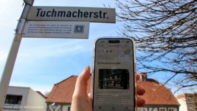 Bernauer Geschichte im Alltag, Wissen für unterwegs per QR Code und App