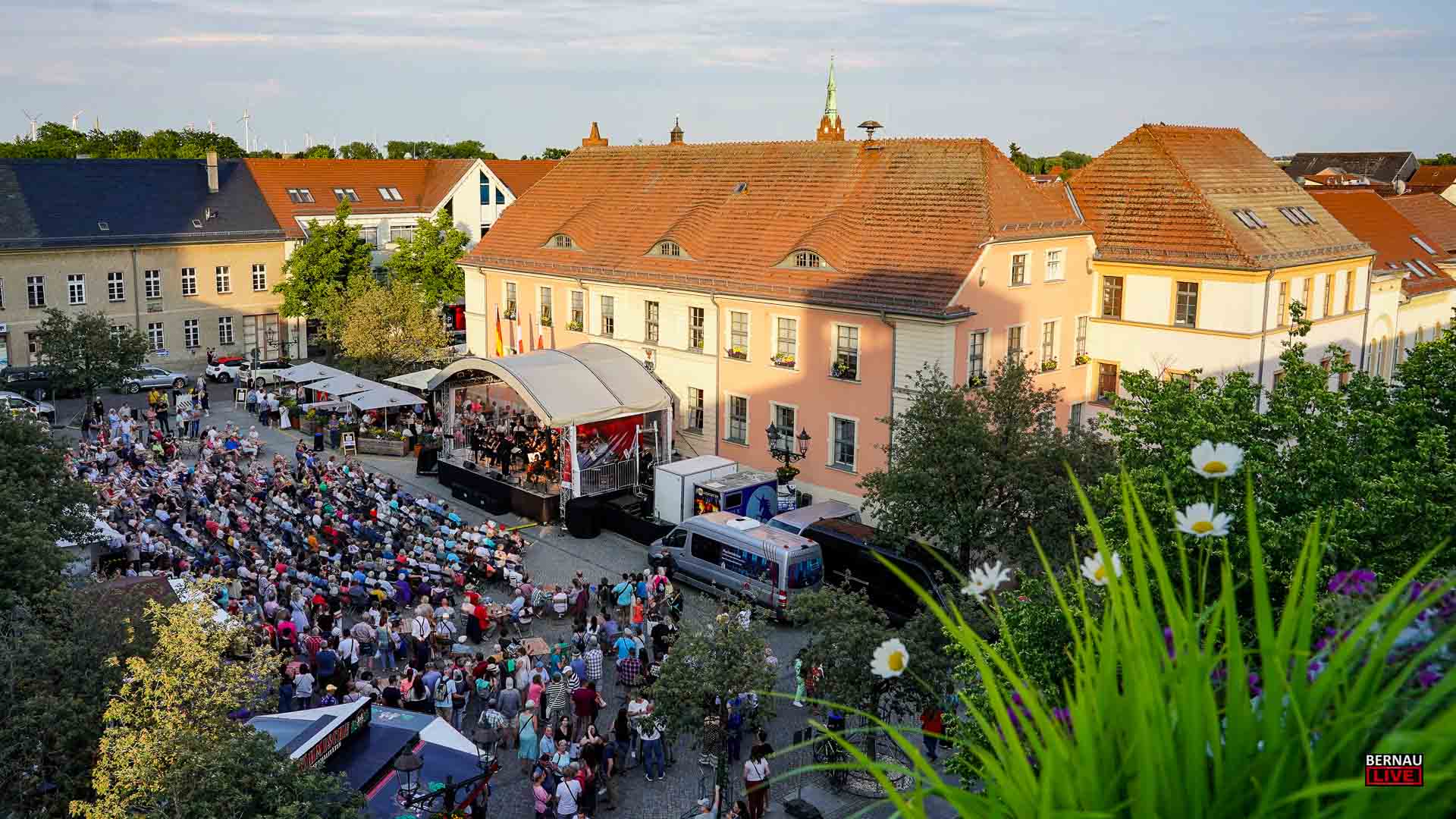 Open Air Musical-Gala eröffnet das Hussitenfest Bernau 2024