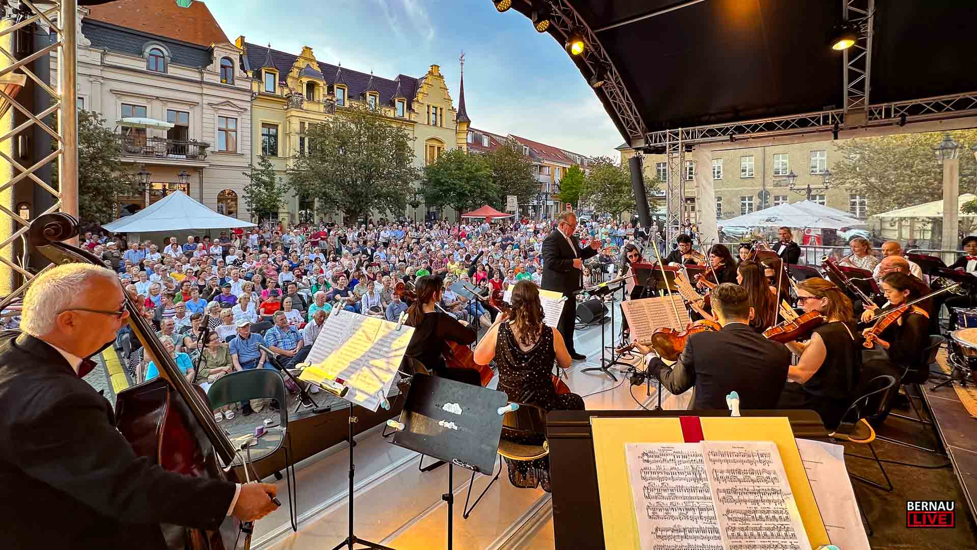 Open Air Musical-Gala eröffnet das Hussitenfest Bernau 2024 
