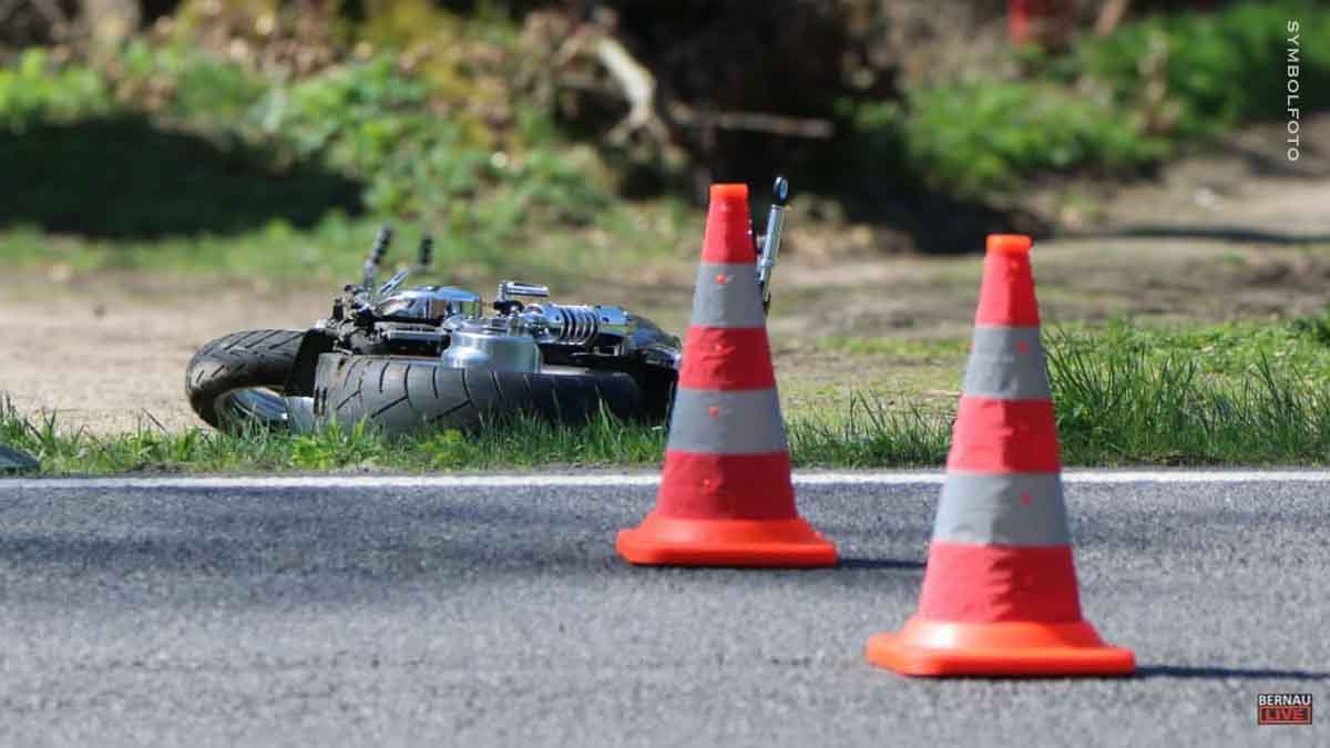 Barnim: Mehrere Menschen am Osterwochenende bei Motorradunfällen verletzt
