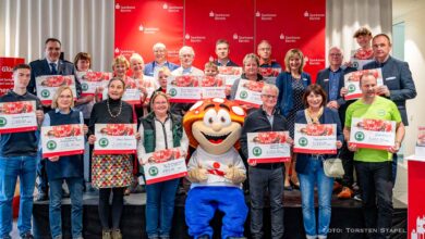 Sparkasse Barnim übergibt über 60.000 Euro an Barnimer Vereine