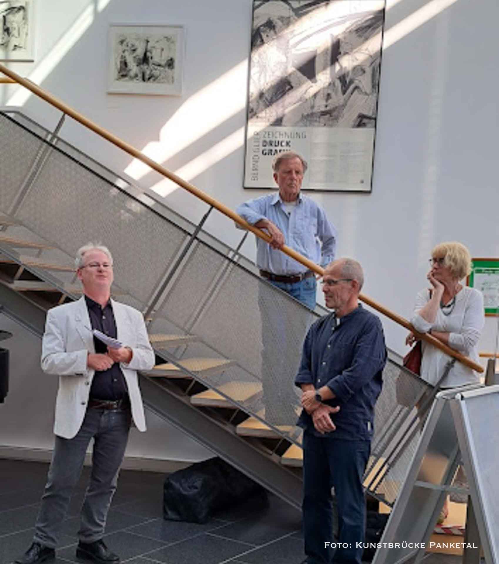 Vernissage und Ausstellung von Bernd Glier im Rathaus Panketal