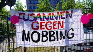 Gegen Mobbing! "Pink Shirt Day“ in der Schule in Schwanebeck
