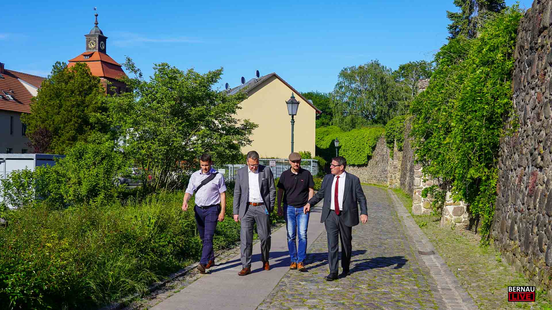 Minister für Infrastruktur und Landesplanung zu Gast in Bernau