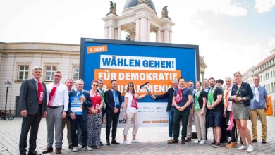 Immanuel Kliniken in Bernau und Rüdersdorf - Plakataktion für Toleranz und Demokratie