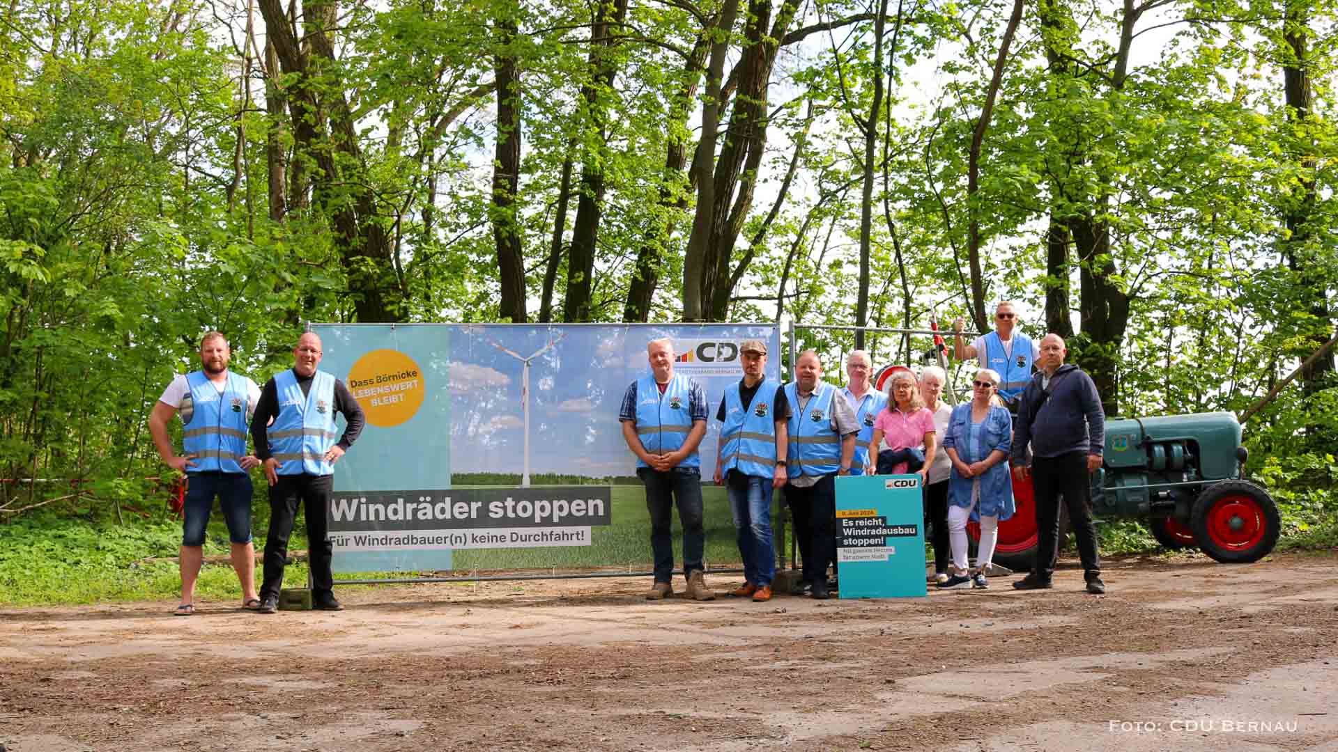 Solidarität mit Börnicke - CDU Bernau setzt Stopp-Zeichen für Windradbauer(n)