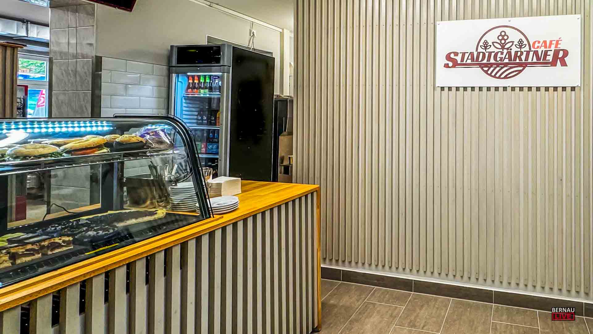 Neueröffnung Bistro "Stadtgärtner" in Bernau: Softeis, Flammkuchen, Beagels, Café