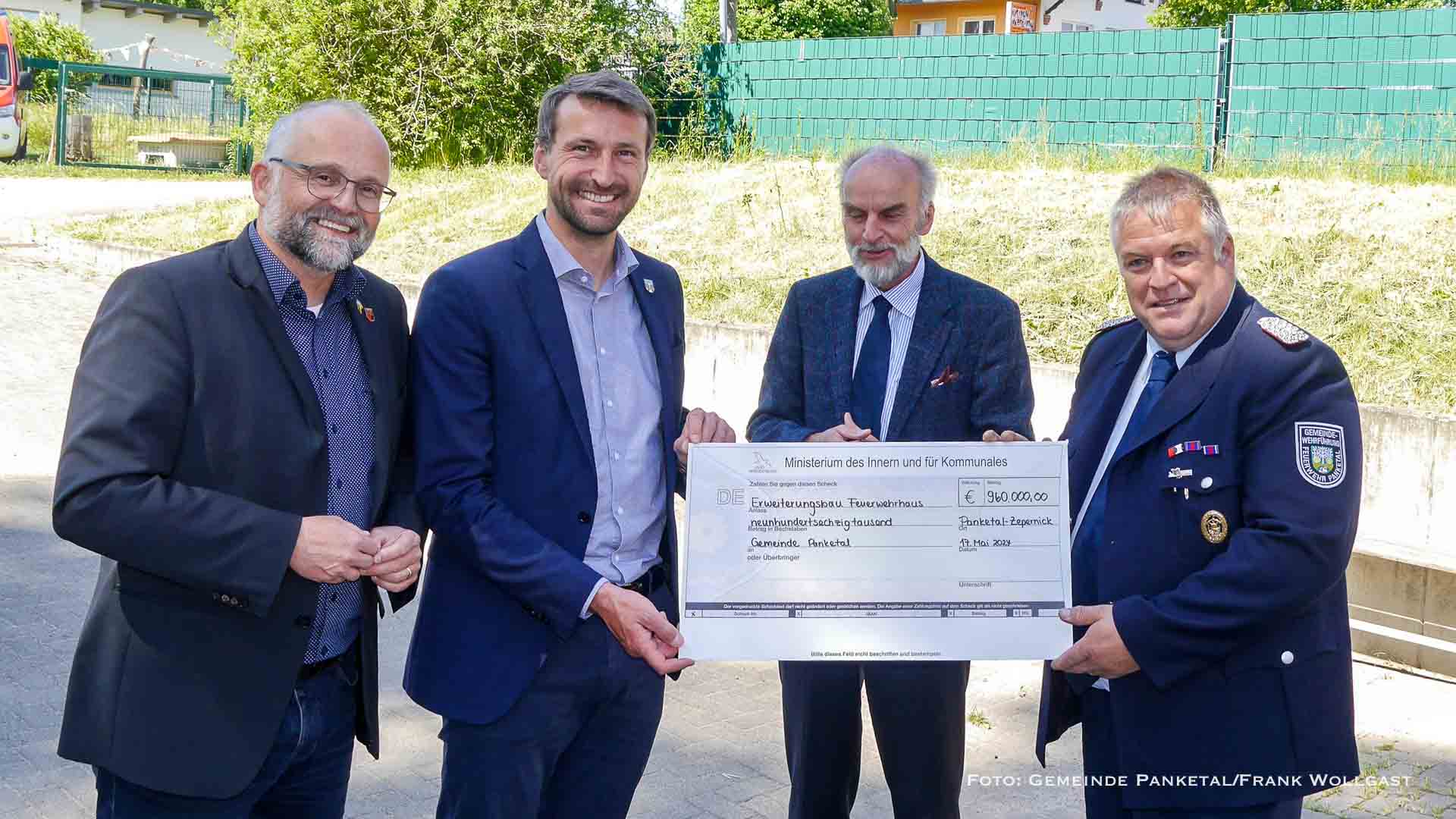 Fördermittel über fast 1 Million Euro für Modernisierung der Feuerwehr Zepernick
