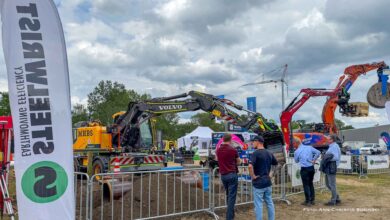 OstBau - Messe für Tiefbau, Erdbau und Recycling in Bernau eröffnet