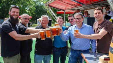 Prost! Bernauer Braugenossen feierten ihren 8. Geburtstag in Börnicke