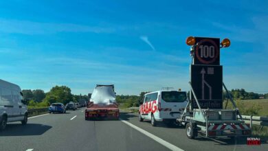 Bauarbeiten sorgen für Stau auf der A11 zwischen Bernau Nord und Süd