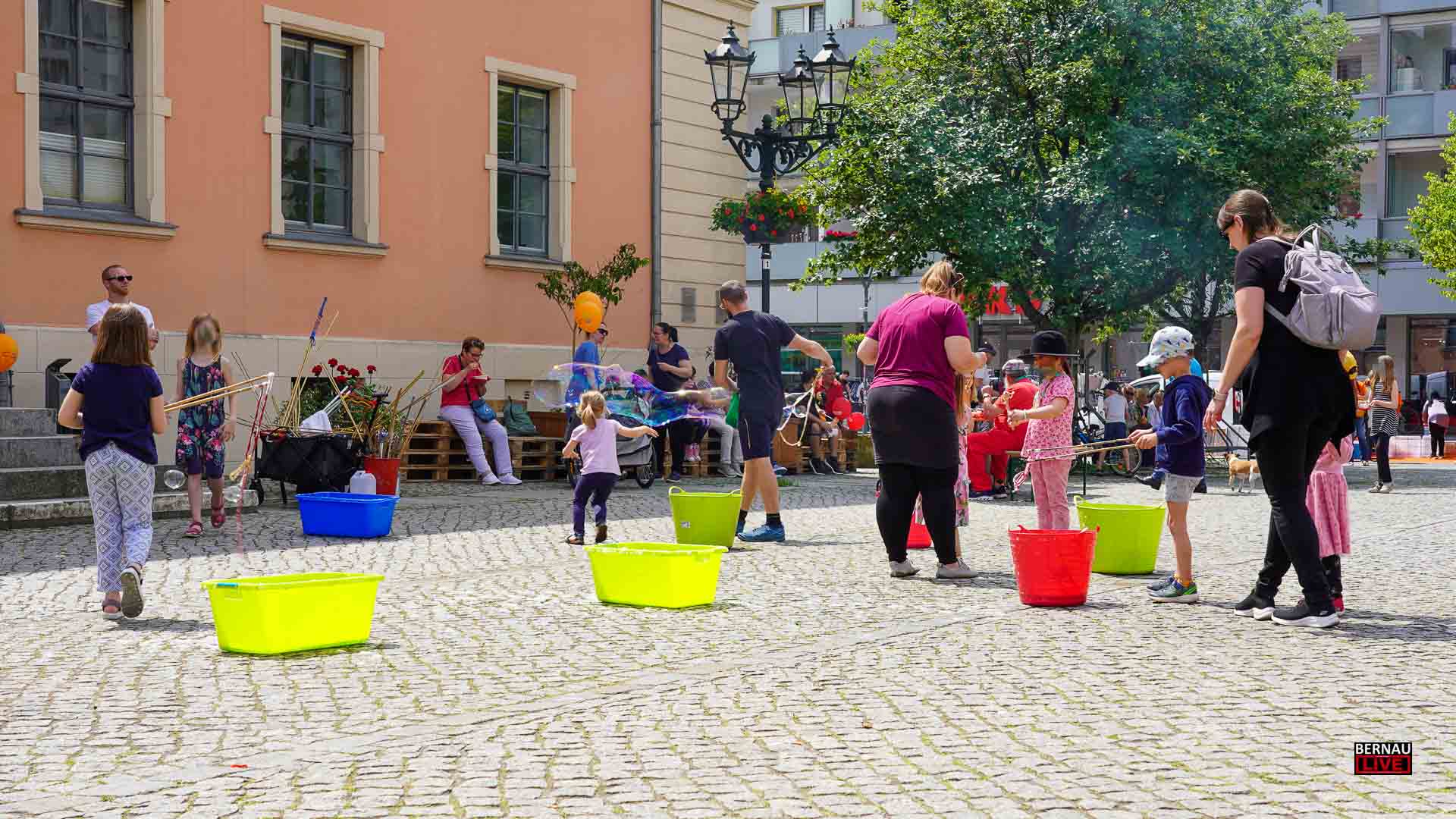Kinderfest am Samstag auf dem Bernauer Marktplatz