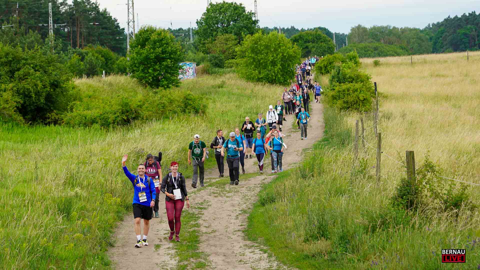 Über 1.000 Teilnehmer beim 2. Hiking Hero Wandermarathon Bernau