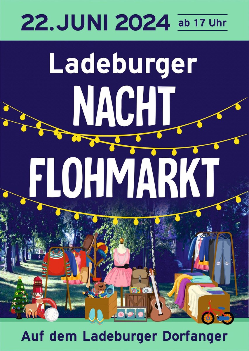 Nachtflohmarkt Ladeburg