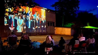 Open-Air Dorfkino Lobetal an der Alten Schmiede - “ÜberLeben in Brandenburg”