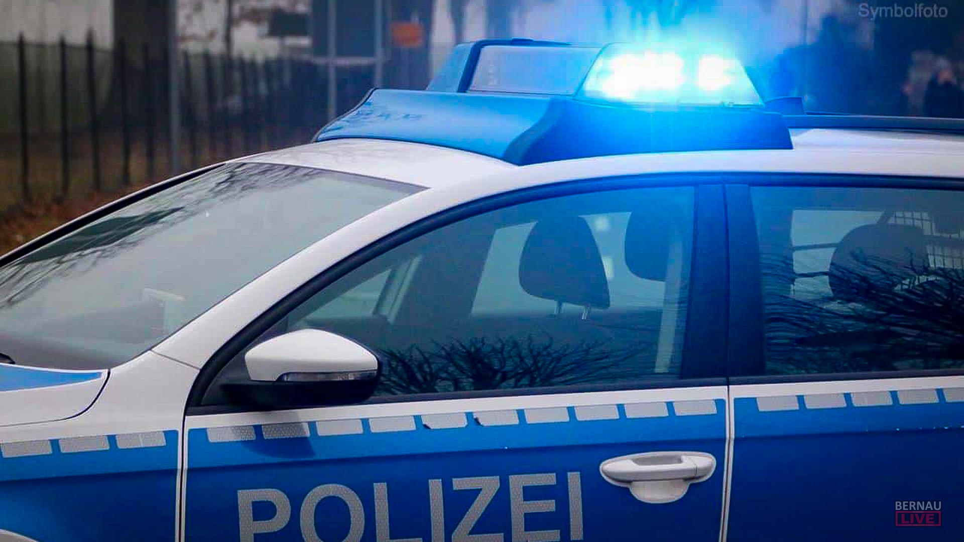 Polizeimeldungen: Jugendlicher in Bernau geschlagen und beraubt