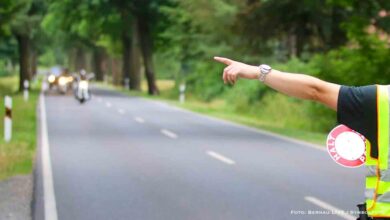 Motorradfahren im Barnim - Verkehrsüberwachung und gegenseitige Rücksichtnahme