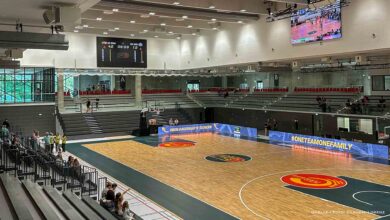 Probesitzen und Basketballparkett - Sport zieht in die Sparkassen-Arena Bernau