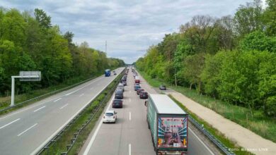 Unfall auf der BAB 11 sorgte für Vollsperrung Stau, BAB11, Bernau LIVE