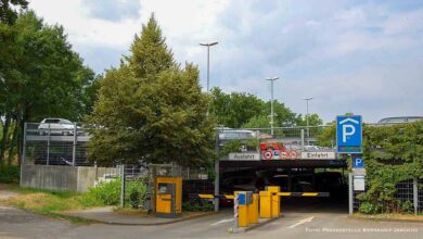 Parkhaus am Bahnhof Bernau am 8. August nicht nutzbar