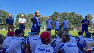 HERTHA BSC - Ferienschule in Schönow zu Ende gegangen