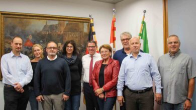 Treffen der neuen Bernauer Ortsvorsteher im Neuen Rathaus Bernau