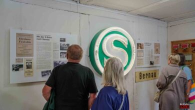 Großer Andrang zur S-Bahn Sonderausstellung in Bernau