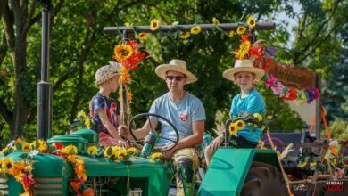 Bernau / Schönow: Mit einem bunten Festumzug durch den Bernauer Ortsteil Schönow begann am vergangenen Samstag das 30. Schönower Heidefest.