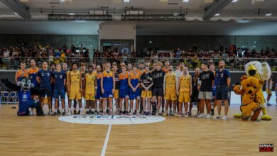 Sparkassen-Arena Bernau- LOK Bernau lud zum Basketball-Fest