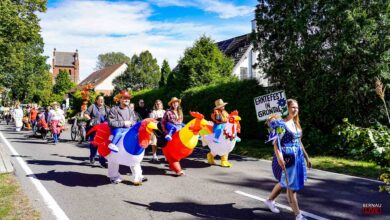 Tolle Stimmung beim Erntefest in Grüntal / Sydower Fließ