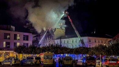 Großbrand in Eberswalde: Hinweisportal der Polizei für Fotos und Videos