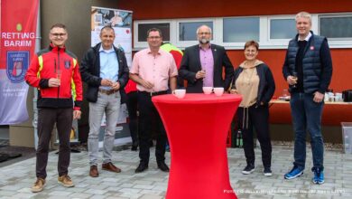 Neue Rettungswache in Biesenthal offiziell eröffnet