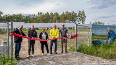 Barnim: Photovoltaik-Freiflächenanlage in Ruhlsdorf eröffnet