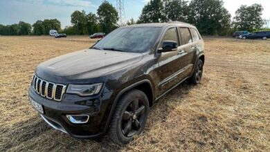 Jeep Grand Cherokee in Bernau Schönow gestohlen
