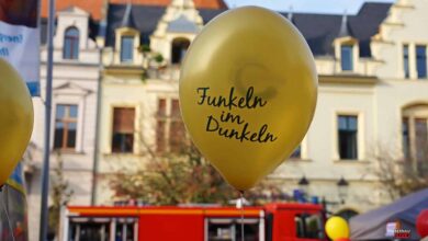 Aktionstage "Funkeln im Dunkeln" Stadt Bernau blickt positiv zurück