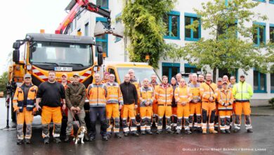 Die "guten Geister" des Bauhofs der Stadt Bernau