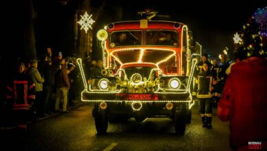 Weihnachtsparade der Feuerwehren in Zepernick - Einladung zum Mitfahren!