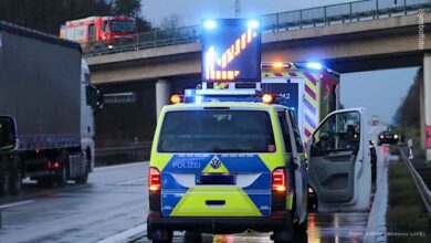 Unfall unter Alkoholeinfluss auf der Autobahn nahe Dreieck Barnim