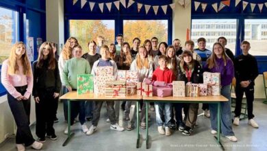 Schüler der TSO aus Bernau packten 140 Weihnachtspakete