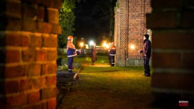 Feuerwehren Bernau: Gottesdienst und Einweihung der neuen Bootshalle