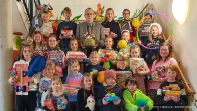 Weihnachtsüberraschung für die Kinder der Grundschule Schönow