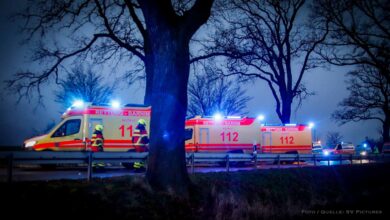 Werneuchen: Schwerer Unfall auf der B158 - Spendenaufruf für Unfallopfer