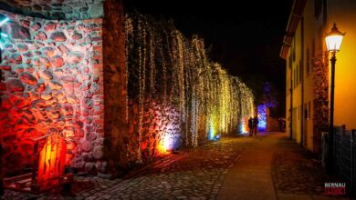 Letzte Gelegenheit für den Bernauer Lichterglanz an der Stadtmauer