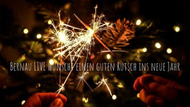 Bernau LIVE sagt Danke und wünscht einen guten Rutsch ins Jahr 2025