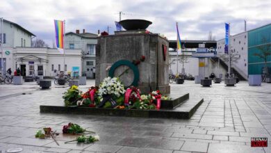 Gedenken an die Opfer des Nationalsozialismus in Bernau bei Berlin
