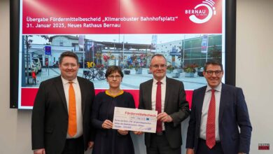 Stadt Bernau erhält Fördermittel zur Umgestaltung des Bahnhofsvorplatzes